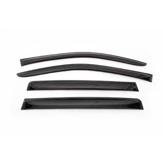 Ветровики на окна (4 шт, ANV) Toyota Hilux 2006-2015 гг. фото 2