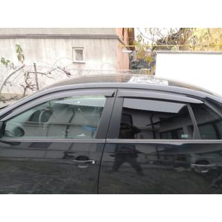 Ветровики на окна (4 шт, ANV) Volkswagen Jetta 2006-2011 гг. фото 2