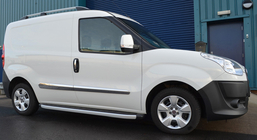 Fiat Doblo II 2010-2022 гг. Дверные Молдинги Нержавеющая Сталь (4 шт.) Carmos - Турецкая Нержавеющая Сталь фото 7