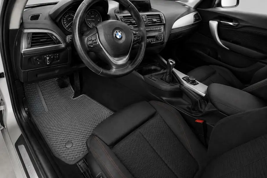 BMW 1 серия F20/F21 2011-2019 гг. Коврики EVA (Серый)