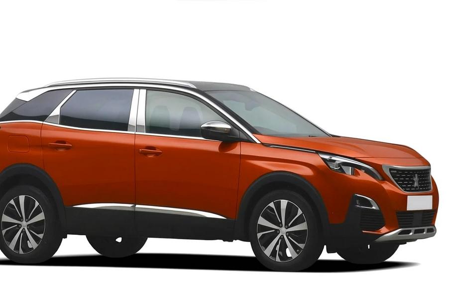Peugeot 3008 2016-2023 гг. Накладки на дверные стойки из нержавеющей стали Фото 4