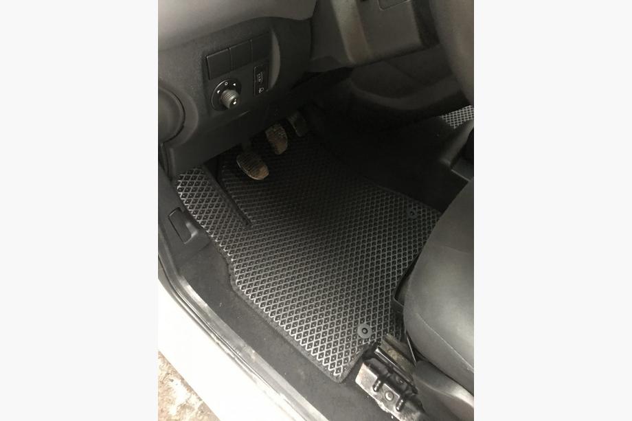 Citroen Berlingo 2008-2018 гг. Коврики EVA (черные) Передние + задние (3 шт.) Фото 2