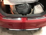 Накладки на задний бампер Carmos (Active, 2 шт., нержавейка) фото 5