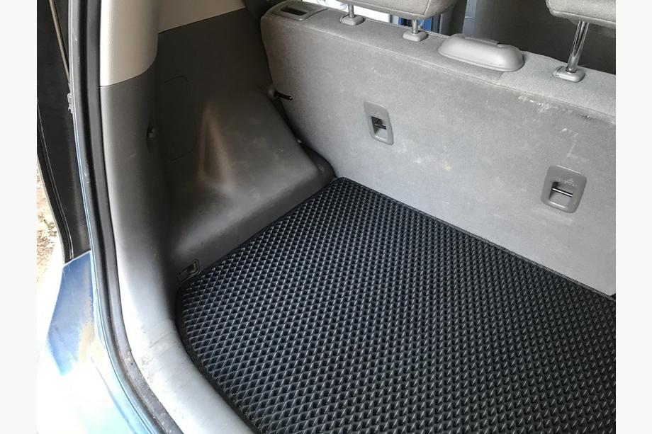 Kia Soul II 2013-2018 гг. Коврик багажника (EVA, Черный) Фото 3