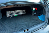 Mitsubishi Lancer X 2008- гг. Коврик багажника (EVA, Черный) фото 5