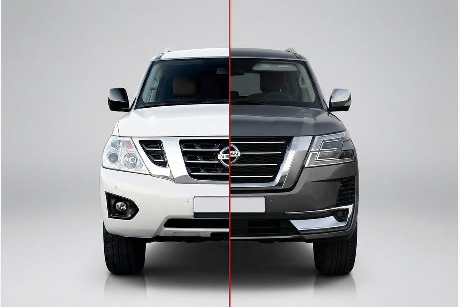 Nissan Patrol Y62 2010-2024 гг. Комплект обвеса для 2024 (Рестайлинг) Фото 1