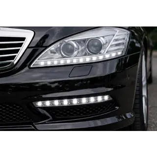 Дневные ходовые огни DRL (AMG S65, 2009-2012) Mercedes S-сlass W221 2005-2013 гг. фото 1