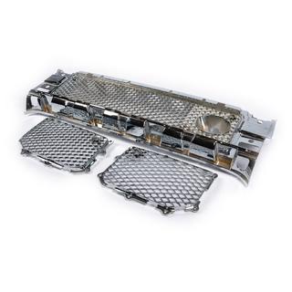 Комплект решеток в бампер (AMG, хром) Mercedes G сlass W463 1990-2018 гг. фото 2