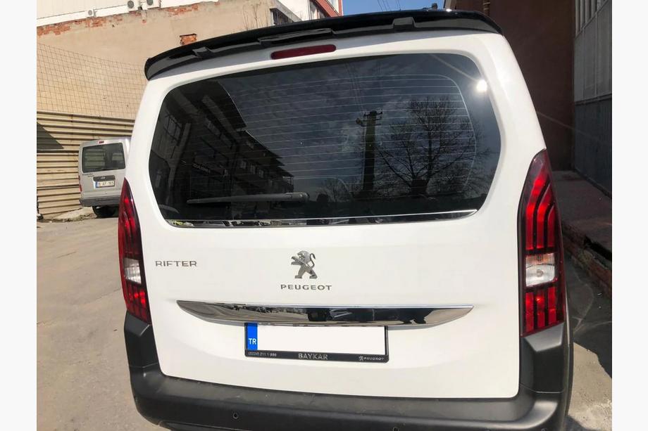 Peugeot Partner/Rifter 2019- гг. Нижняя накладка стекла нержавейка Carmos - Турецкая Нержавеющая Сталь Фото 3