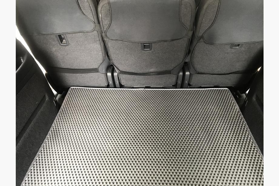 Volkswagen Sharan 2010-2023 гг. Верхний Коврик Багажника (EVA, Черный) Фото 4