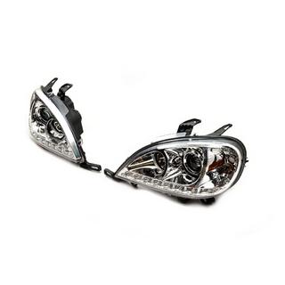 Передние фары (2 шт) Mercedes ML W163 1997-2005 гг. фото 2