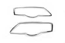 Volkswagen Passat B6 2006-2012 гг. Накладки на фары (2 шт., Пластик) фото 2