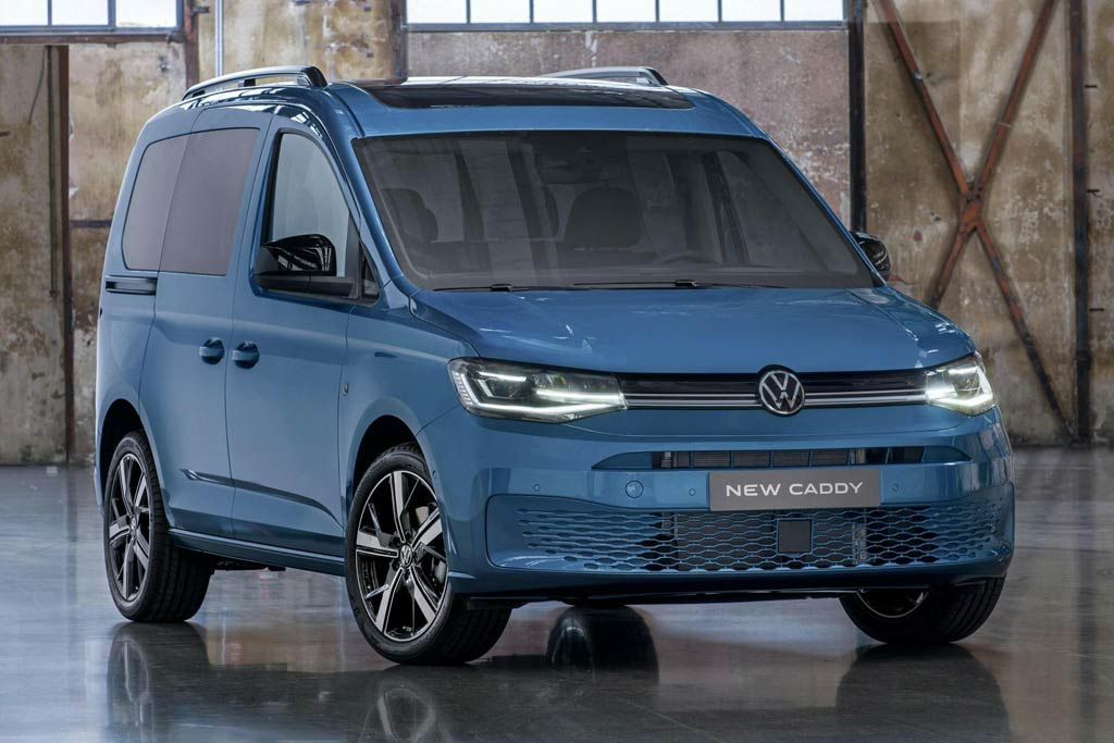 Новое поколение пассажирского компактвэна Volkswagen Caddy