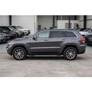 Боковые пороги Bosphorus Grey (2 шт., алюминий) Jeep Grand Cherokee WK2 2010-2021 гг. фото 1
