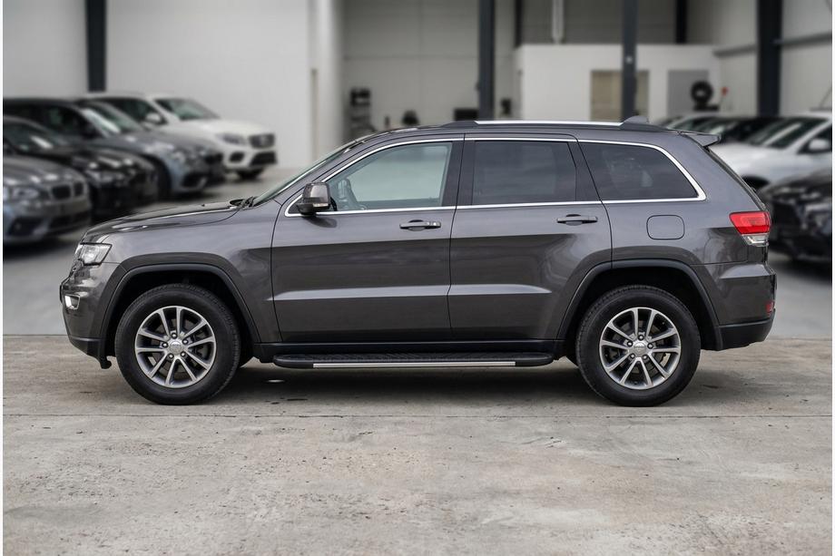 Jeep Grand Cherokee WK2 2010-2021 гг. Боковые пороги Bosphorus Grey (2 шт., алюминий) Фото 1