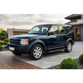 Боковые Подножки Maya Blue (2 шт., Алюминий) Land Rover Discovery III 2004–2009 гг. фото 1