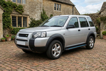 Land Rover Freelander I 1997-2006 гг. Боковые Подножки Maya Blue (2 шт., Алюминий) фото 1