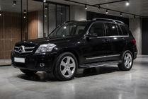Mercedes GLK class X204 2008-2015 гг. Боковые пороги Bosphorus Grey (2 шт., алюминий) фото 1