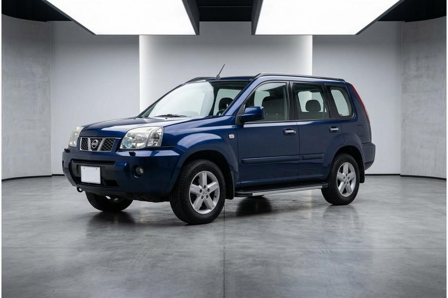 Nissan X-trail T30 2002-2007 гг. Боковые Подножки Maya V1 (2 шт., Алюминий) Image