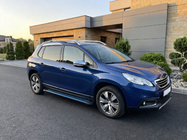 Peugeot 2008 2013-2019 гг. Боковые Подножки Maya Blue (2 шт., Алюминий) фото 1