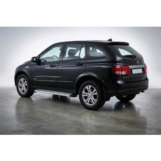 Боковые Подножки Maya V2 (2 шт., Алюминий) SsangYong Action 2005-2018 гг. фото 1