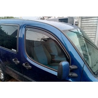 Ветровики вставные (2 шт, HIC) Fiat Doblo I 2005-2010 гг. фото 2