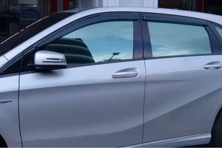 Mercedes B-class W246 2011-2018 гг. Ветровики на окна (4 шт, HIC) Фото 12