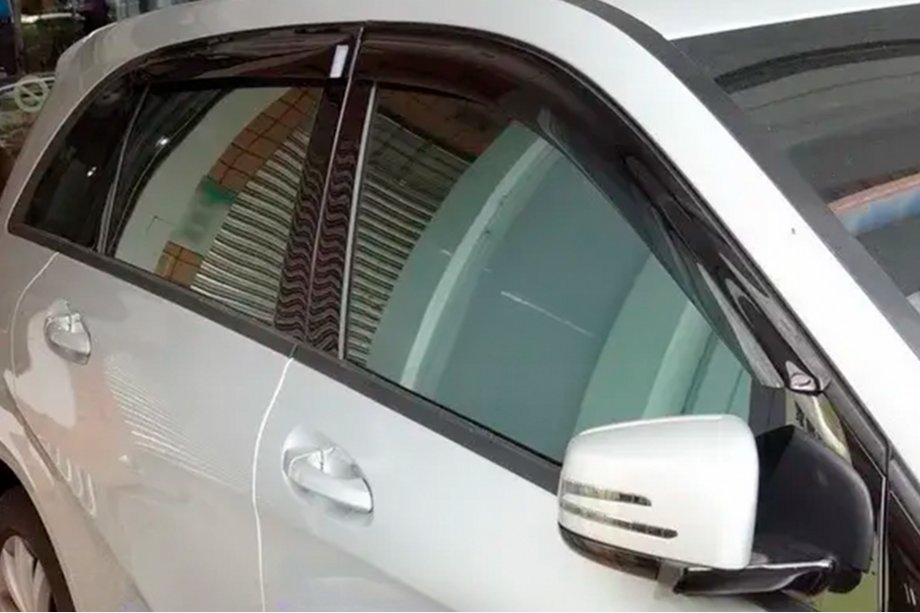 Mercedes B-class W246 2011-2018 гг. Ветровики на окна (4 шт, HIC) Фото 11