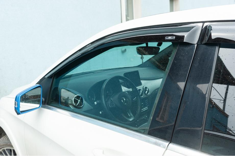 Mercedes B-class W246 2011-2018 гг. Ветровики на окна (4 шт, HIC) Фото 10
