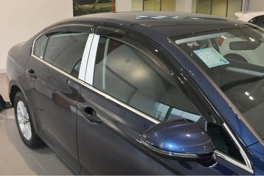 Volkswagen Passat B8 2015-2023 гг. Ветровики SD (4 шт, HIC) Image