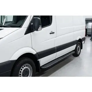 Боковые пороги Bosphorus Black (2 шт., алюминий)