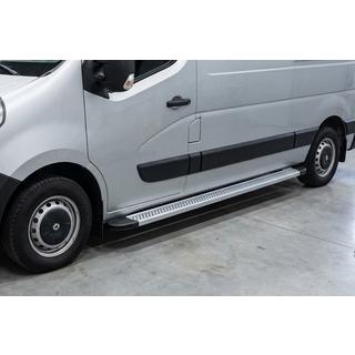Боковые Подножки Maya V2 (2 шт., Алюминий) Nissan NV400 2010-2024 гг. фото 1