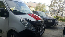 Renault Master 2011-2023 гг. Дефлектор капота 2015-2019 (EuroCap) фото 11