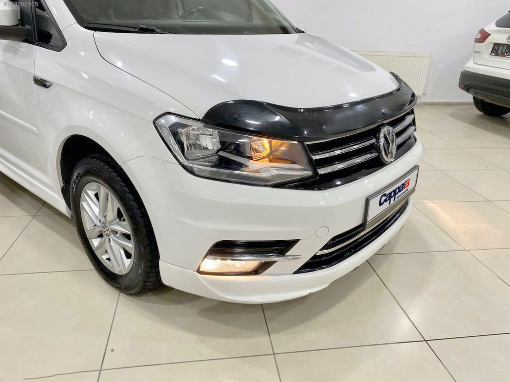 Дефлектор капоту (EuroCap) для Volkswagen Caddy 2015-2020 рр - фото 6