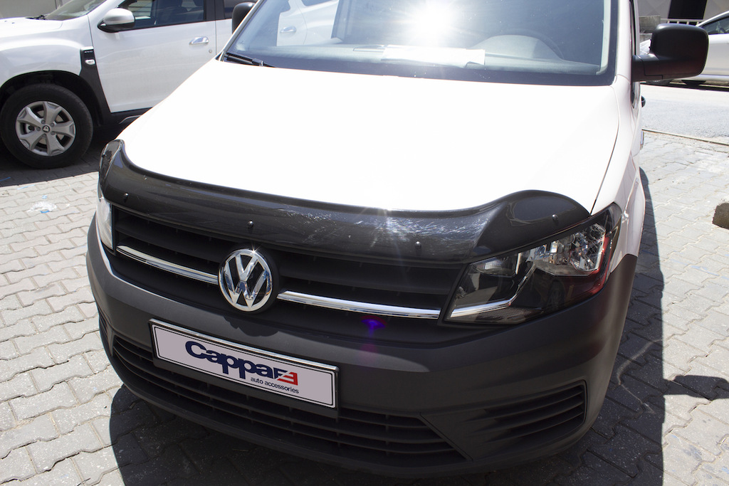 Дефлектор капоту (EuroCap) для Volkswagen Caddy 2015-2020 рр - фото 4