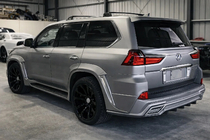 Lexus LX570/450d 2008-2022 гг. Нижний спойлер V1 (2016-2023) фото 4