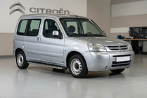 Citroen Berlingo 1996-2008 гг. Боковые Подножки BlackLine (2 шт., Алюминий) фото 1