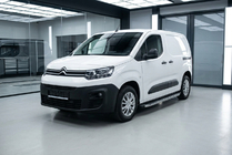 Citroen Berlingo/Multispace 2018- гг. Боковые Подножки BlackLine (2 шт., Алюминий) фото 1