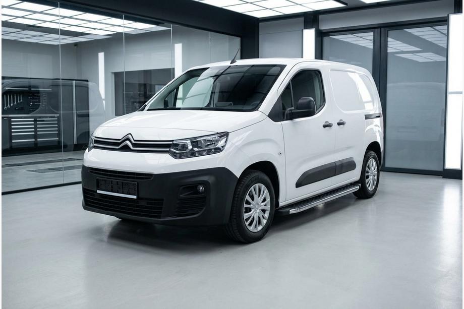 Citroen Berlingo/Multispace 2018- гг. Боковые Подножки BlackLine (2 шт., Алюминий) Image