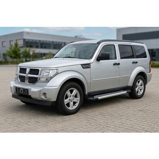 Боковые Подножки New Vision Grey (2 шт., Алюминий) Dodge Nitro 2006-2011 гг. фото 1