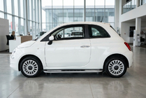 Fiat 500/500L 2013-2022 гг. Боковые Подножки Tayga V2 (2 шт., Алюминий) фото 1