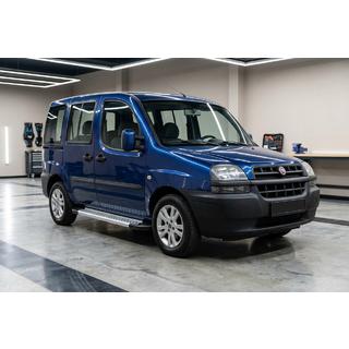 Боковые Подножки New Vision Grey (2 шт., Алюминий) Fiat Doblo I 2005-2010 гг. фото 1