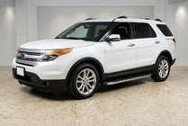 Ford Explorer 2011-2019 гг. Боковые Подножки BlackLine (2 шт., Алюминий) фото 2