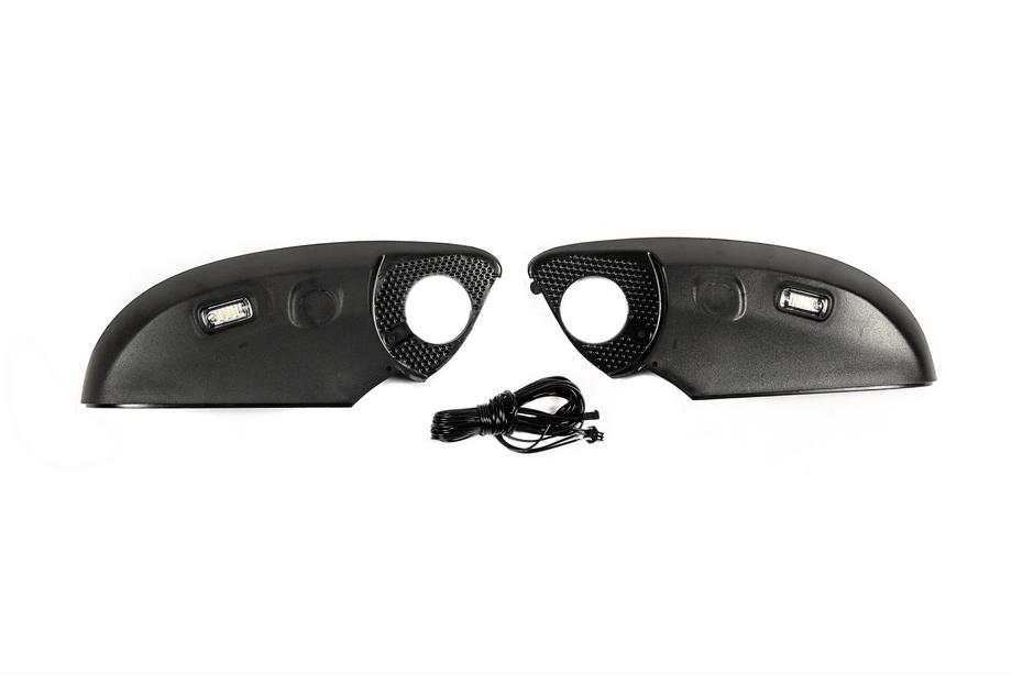 Toyota Land Cruiser 200 2007-2021 гг. Нижняя часть зеркала (с LED-подсветкой) Image