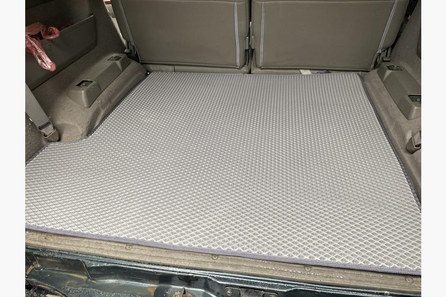 Nissan Patrol Y61 1997-2011 гг. Коврик багажника Длинный (EVA, Серый) Фото 4