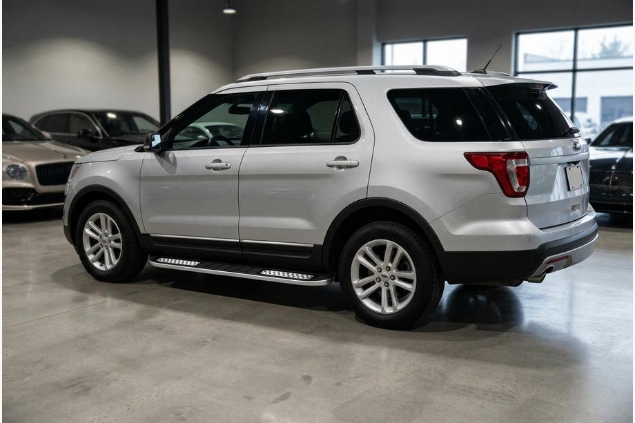Ford Explorer 2011-2019 гг. Боковые Подножки Tayga V2 (2 шт., Алюминий) Image