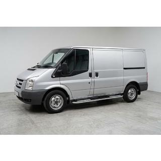Боковые Подножки Tayga V2 (2 шт., Алюминий) Ford Transit 2000–2014 гг. фото 1