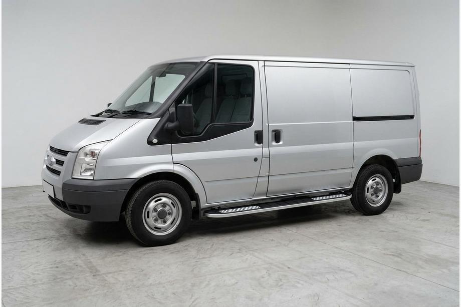 Ford Transit 2000–2014 гг. Боковые Подножки Tayga V2 (2 шт., Алюминий) Image