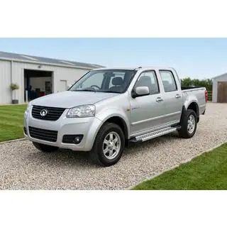 Боковые Подножки New Vision Grey (2 шт., Алюминий) GreatWall Wingle 5 2006- гг. фото 1