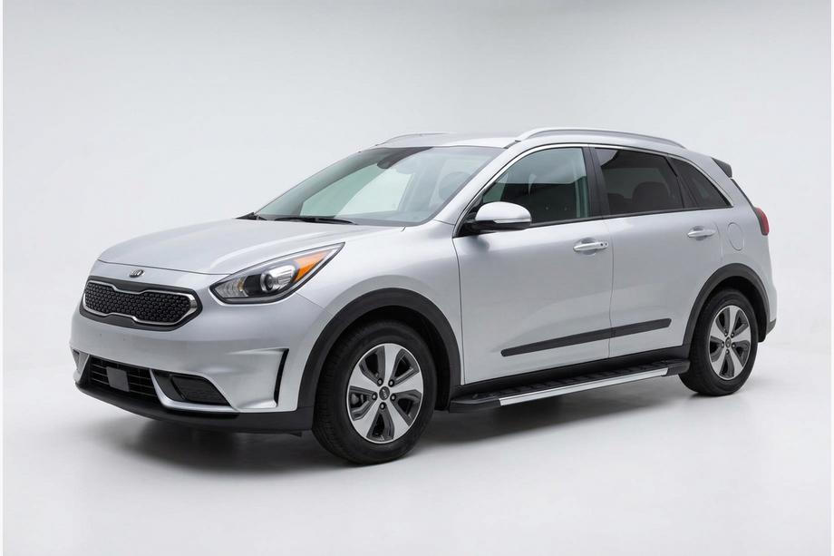 Kia Niro 2016–2021 гг. Боковые пороги RedLine V1 (2 шт., алюминий) Фото 1